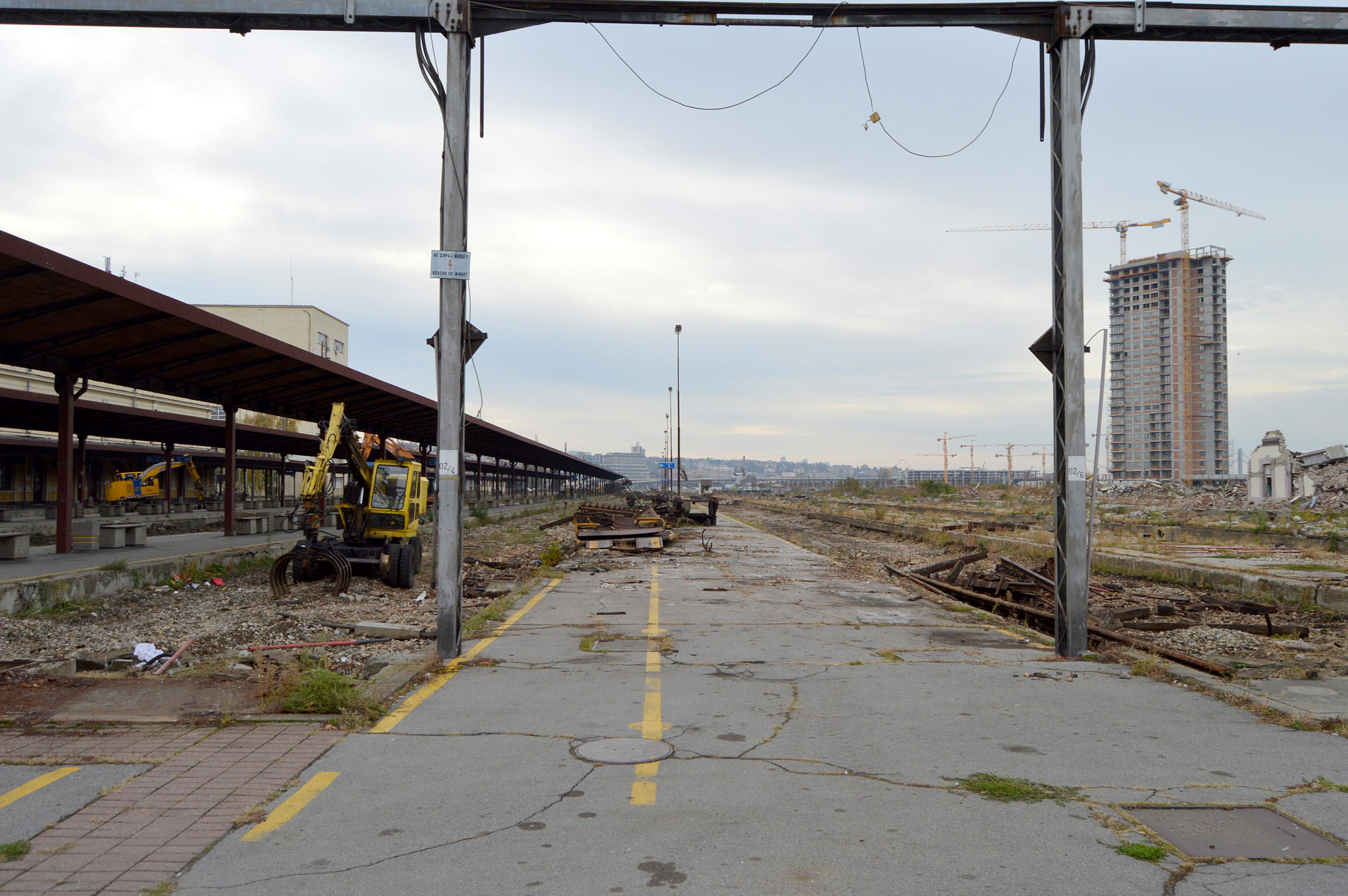 Belgrade railway station, 2018